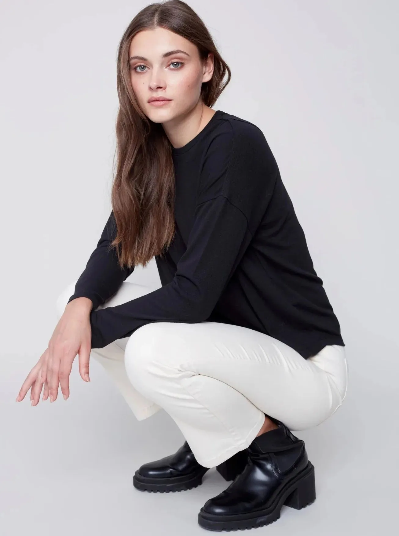 Bootcut Leg Jean [Natural-C5443]