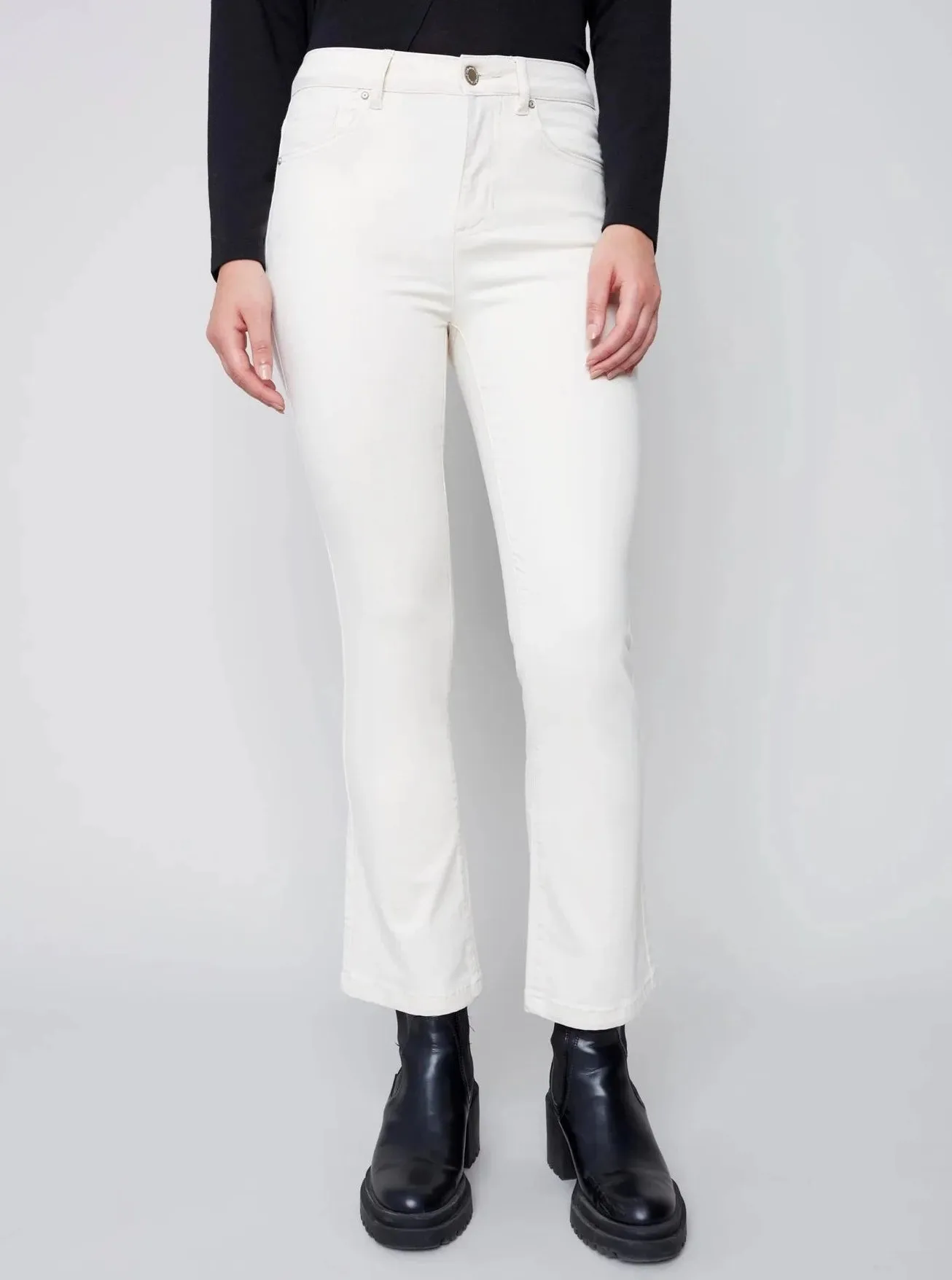 Bootcut Leg Jean [Natural-C5443]