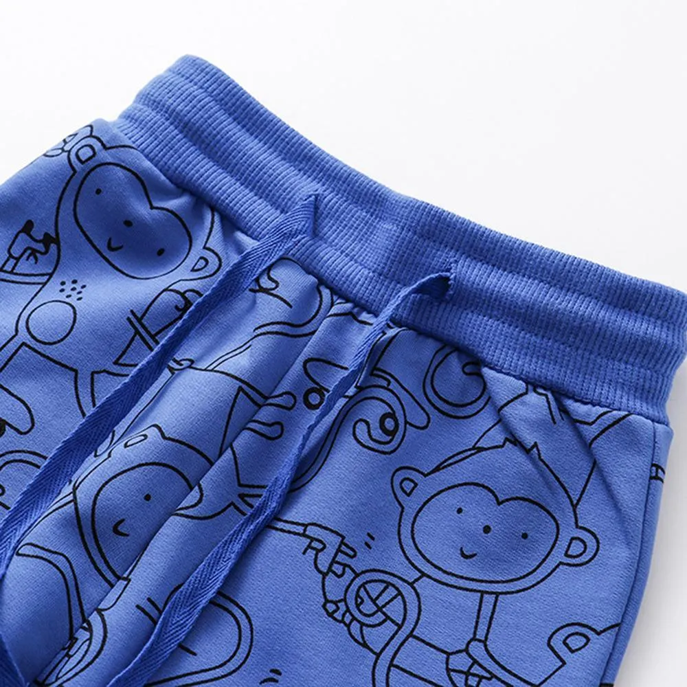 Boys Animal Printed Casual Pants Wholesale