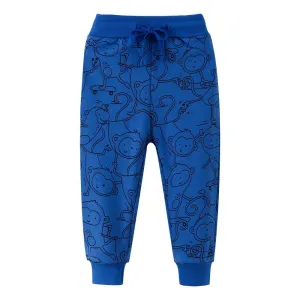 Boys Animal Printed Casual Pants Wholesale