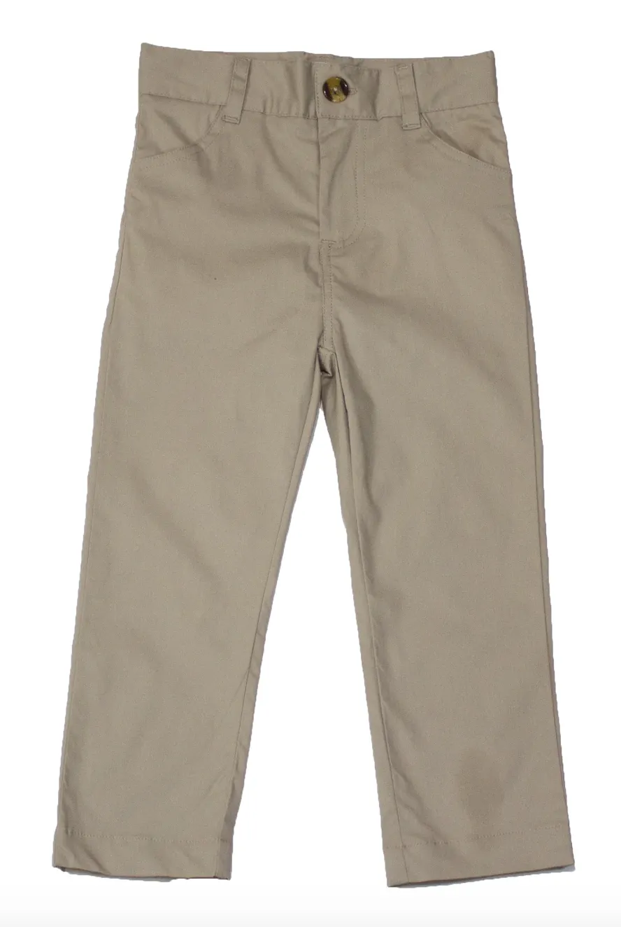 Boys Charleston Pant Khaki- PROPERLY TIED