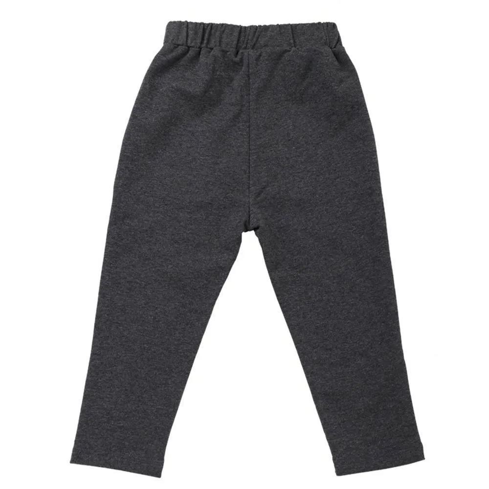 Boys Solid Casual Pockets Pants Wholesale Kid Clothing
