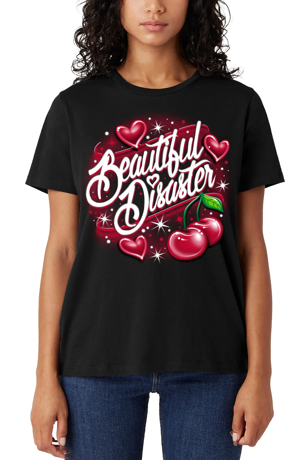 Cherry Bomb Unisex Tee - black