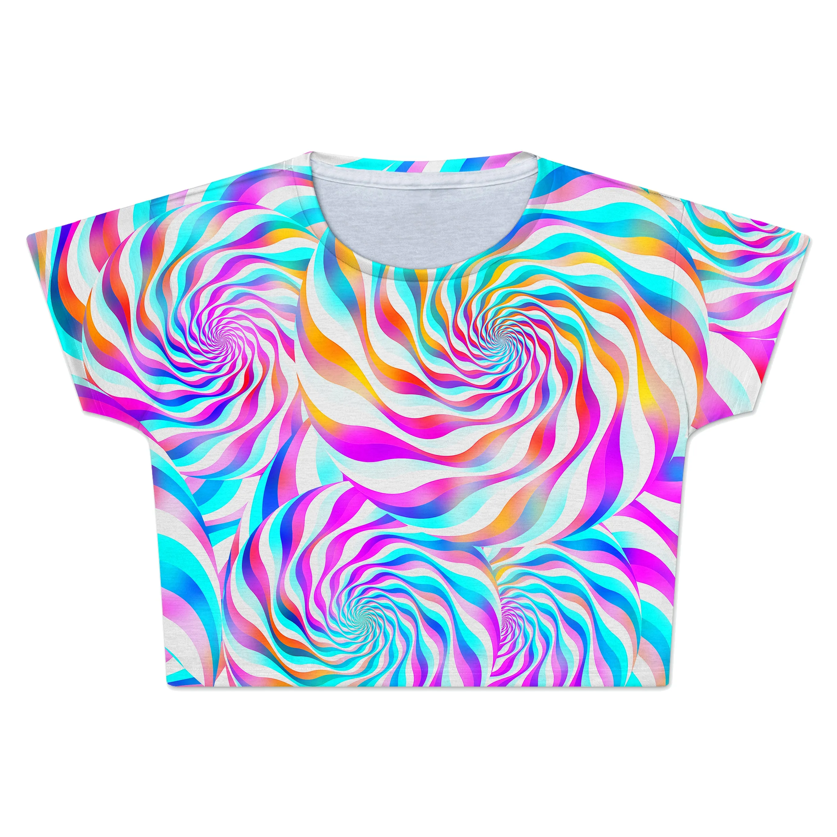 Cloud Surfing Crop Tee