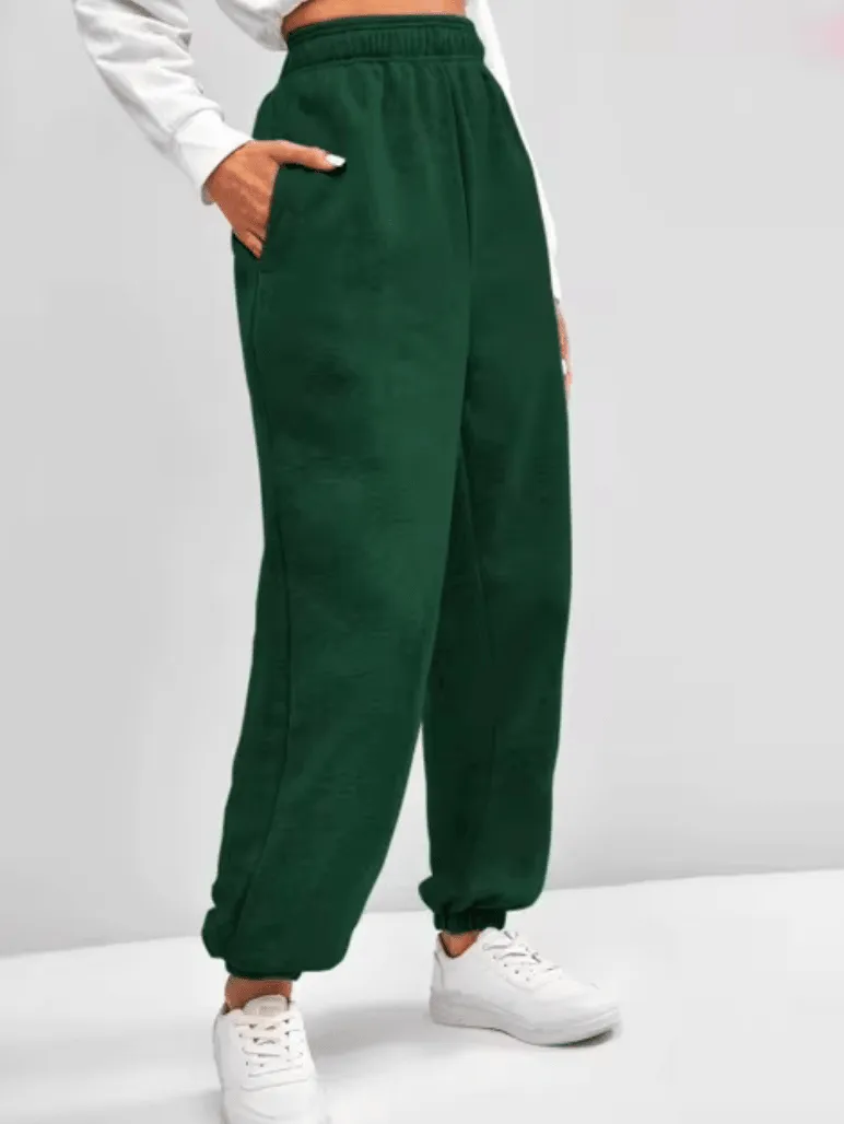 Comfortable High Waist Sweatpants for Women | Soft & Stretchy Everyday Pants