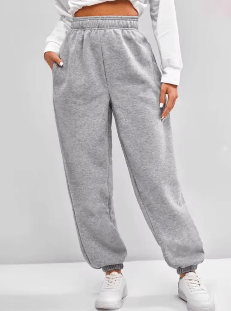 Comfortable High Waist Sweatpants for Women | Soft & Stretchy Everyday Pants