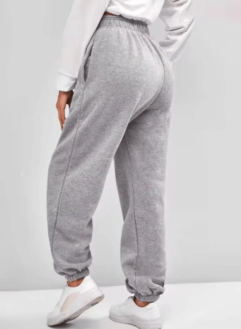 Comfortable High Waist Sweatpants for Women | Soft & Stretchy Everyday Pants