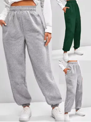 Comfortable High Waist Sweatpants for Women | Soft & Stretchy Everyday Pants