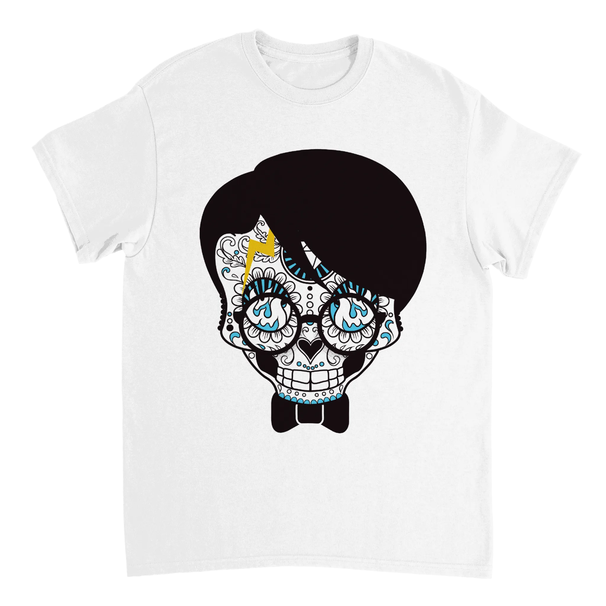 Cool Aztec Style Skull T Shirt