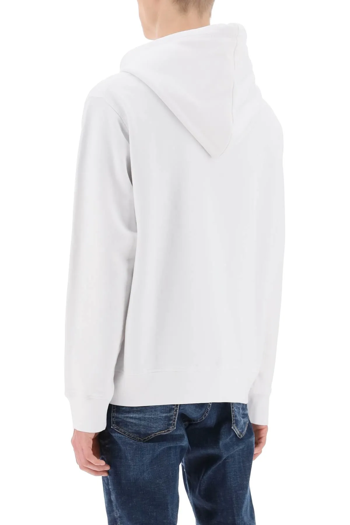 cool fit printed hoodie