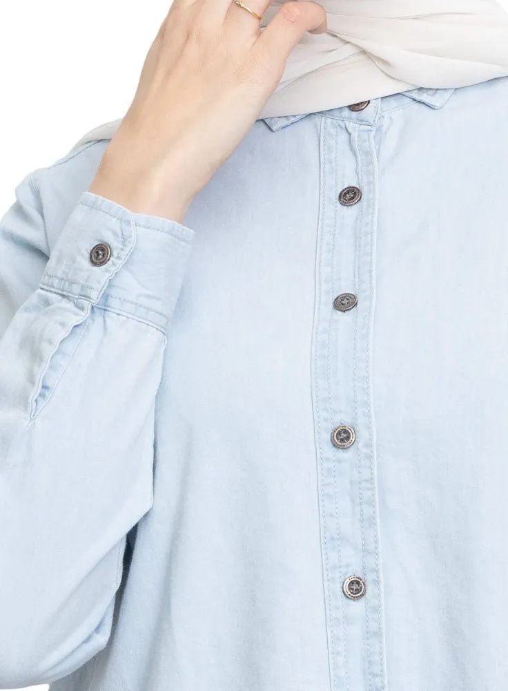 Cool Ice Short Jeans Shirt