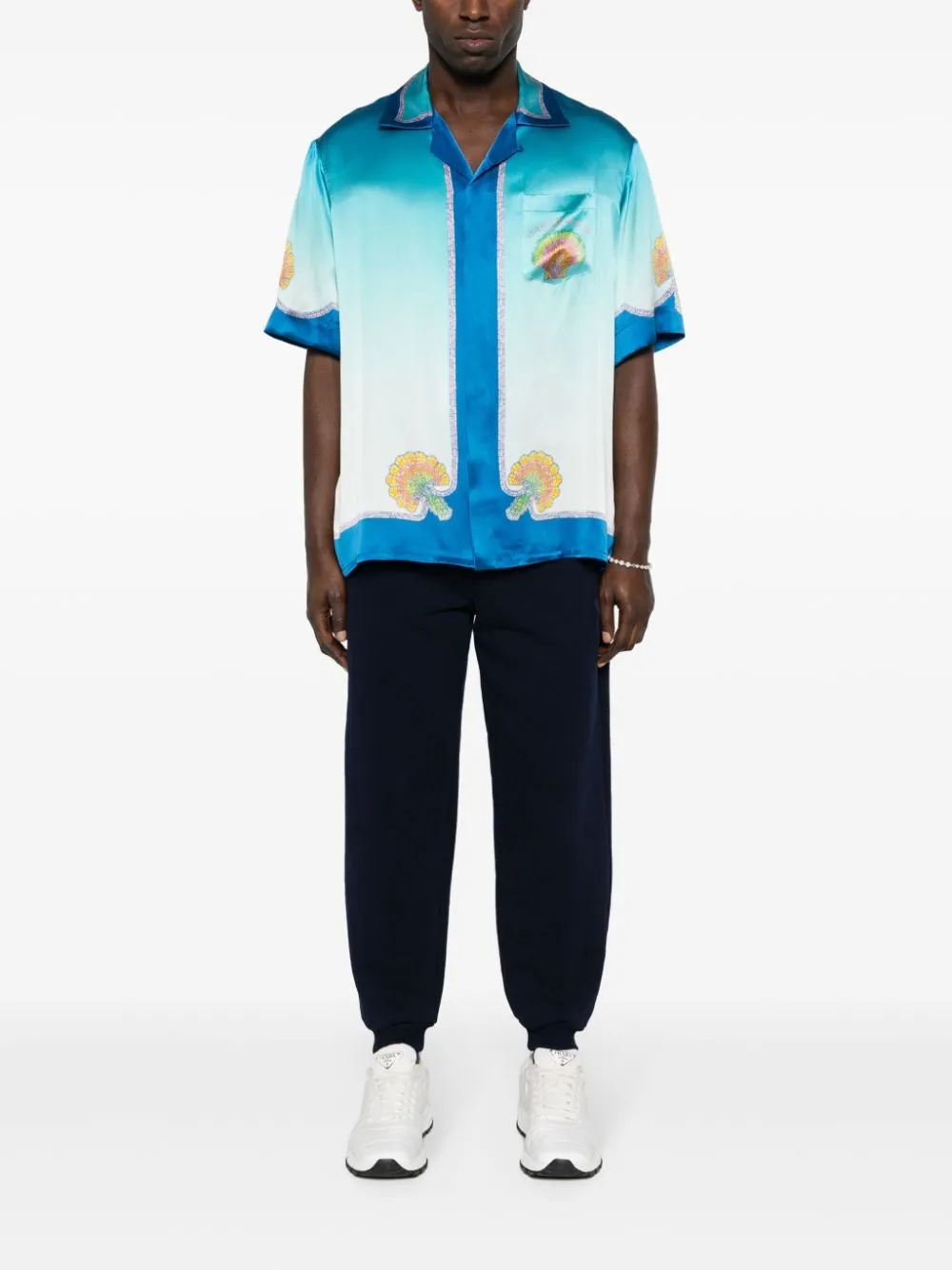 Coquillage Coloré silk shirt