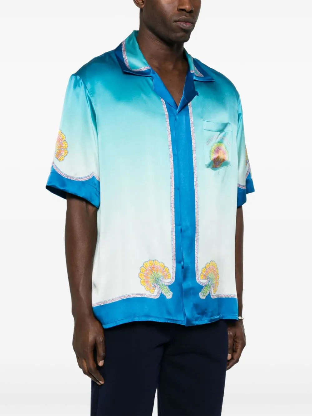 Coquillage Coloré silk shirt
