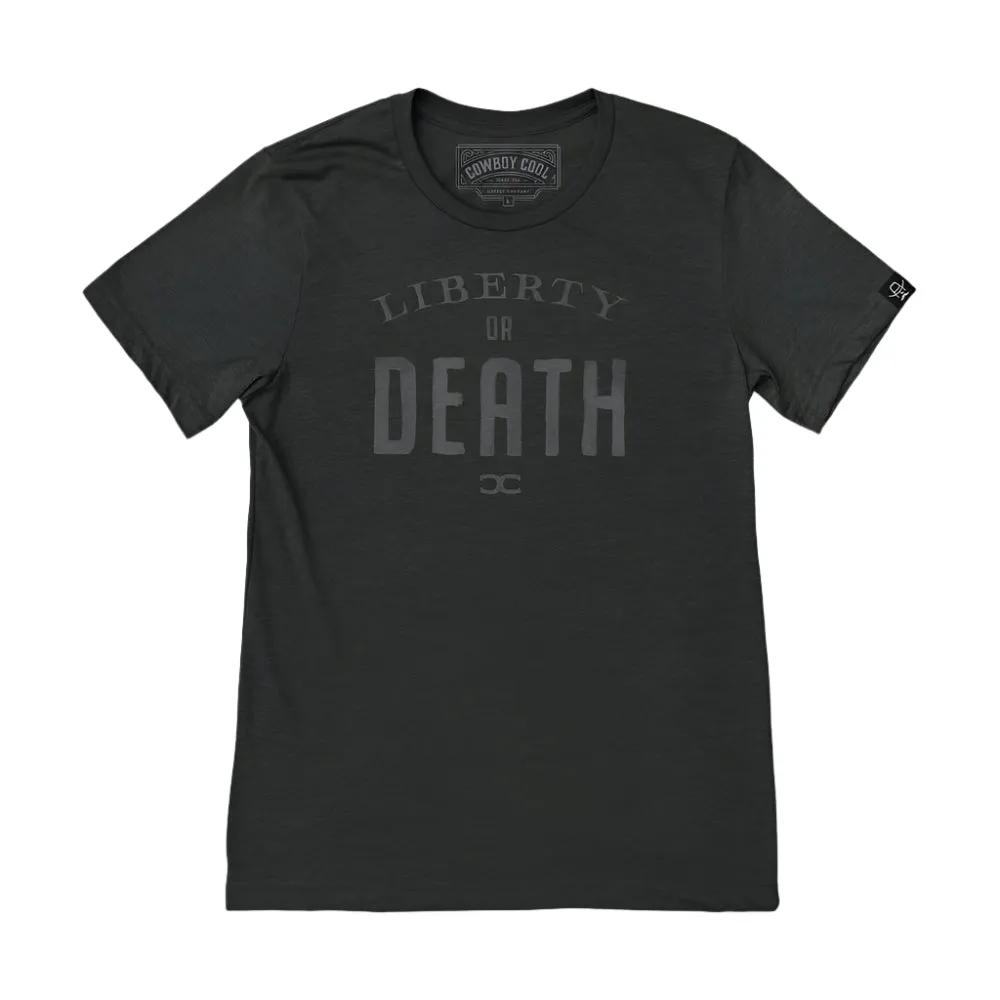 Cowboy Cool - Liberty Or Death T-Shirt