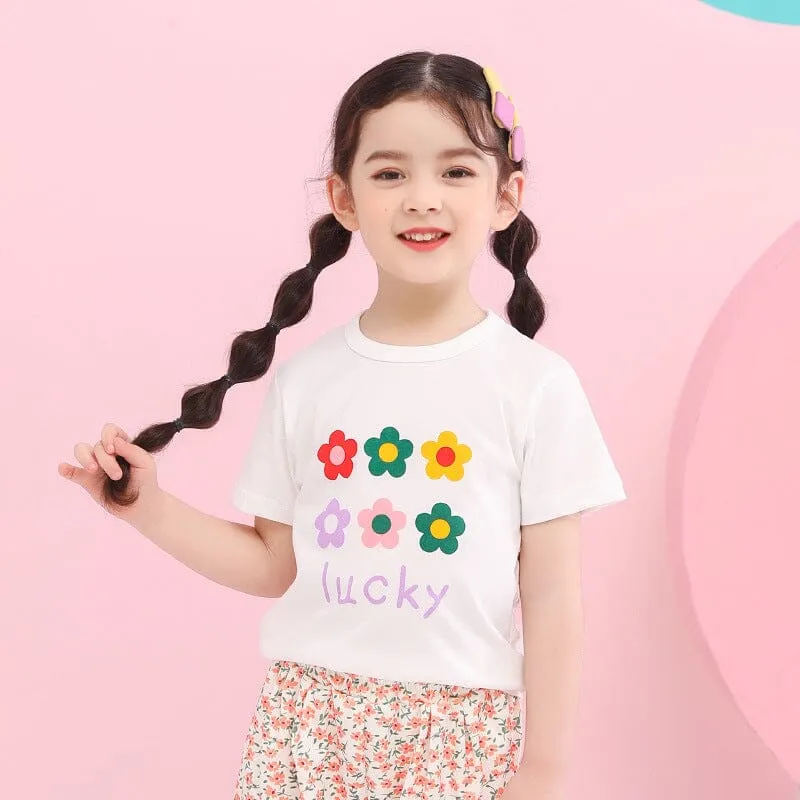 Cream Garden Summer Tee