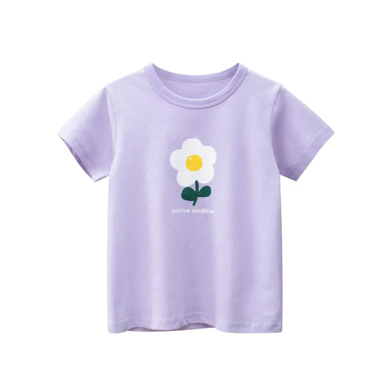 Cream Garden Summer Tee