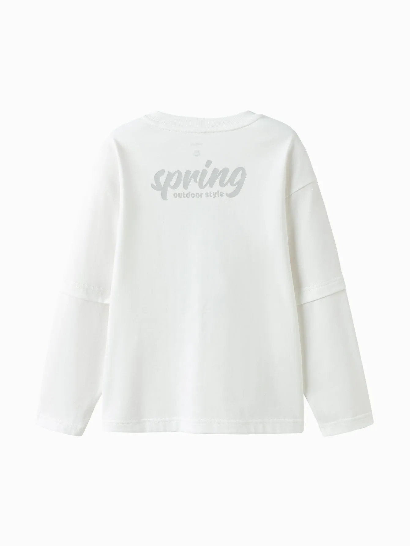 【Designer SICO】Long Sleeve T-Shirt 2025 Spring Boy Round Neck V-Neck T-Shirt