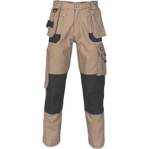 Duratex Cotton Duck Weave Tradies Cargo Pants with twin holster tool pocket 3337
