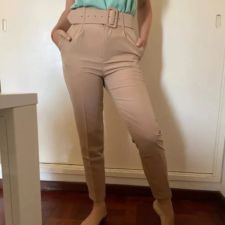 Elegant Straight Career Pants