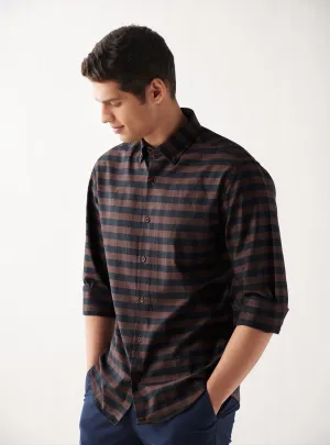 Faded Terracotta Check Shirt