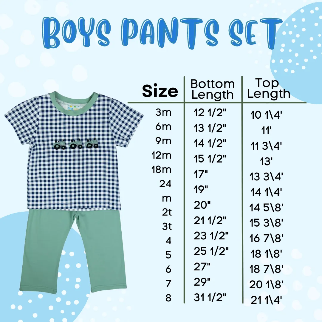 Feliz Navidad Boys Pants Set