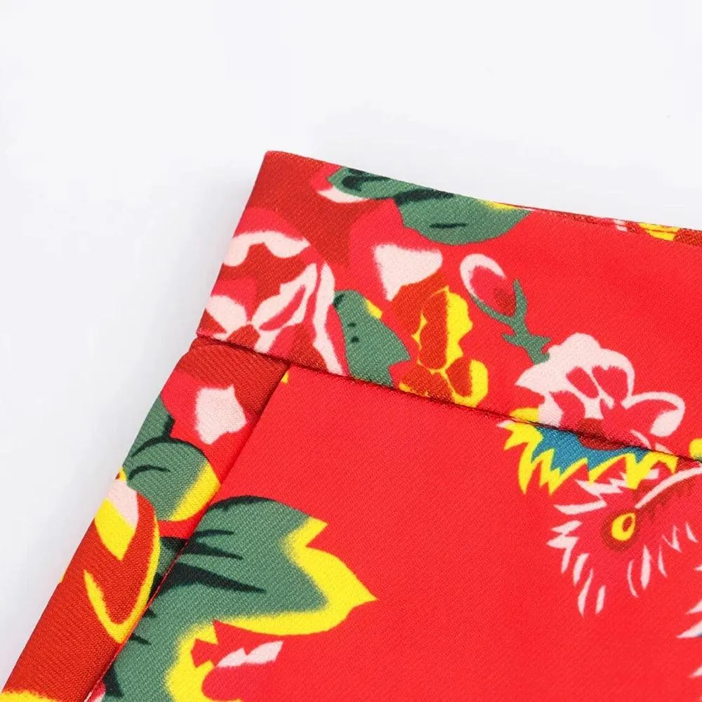 Flower Embellished Women Pants