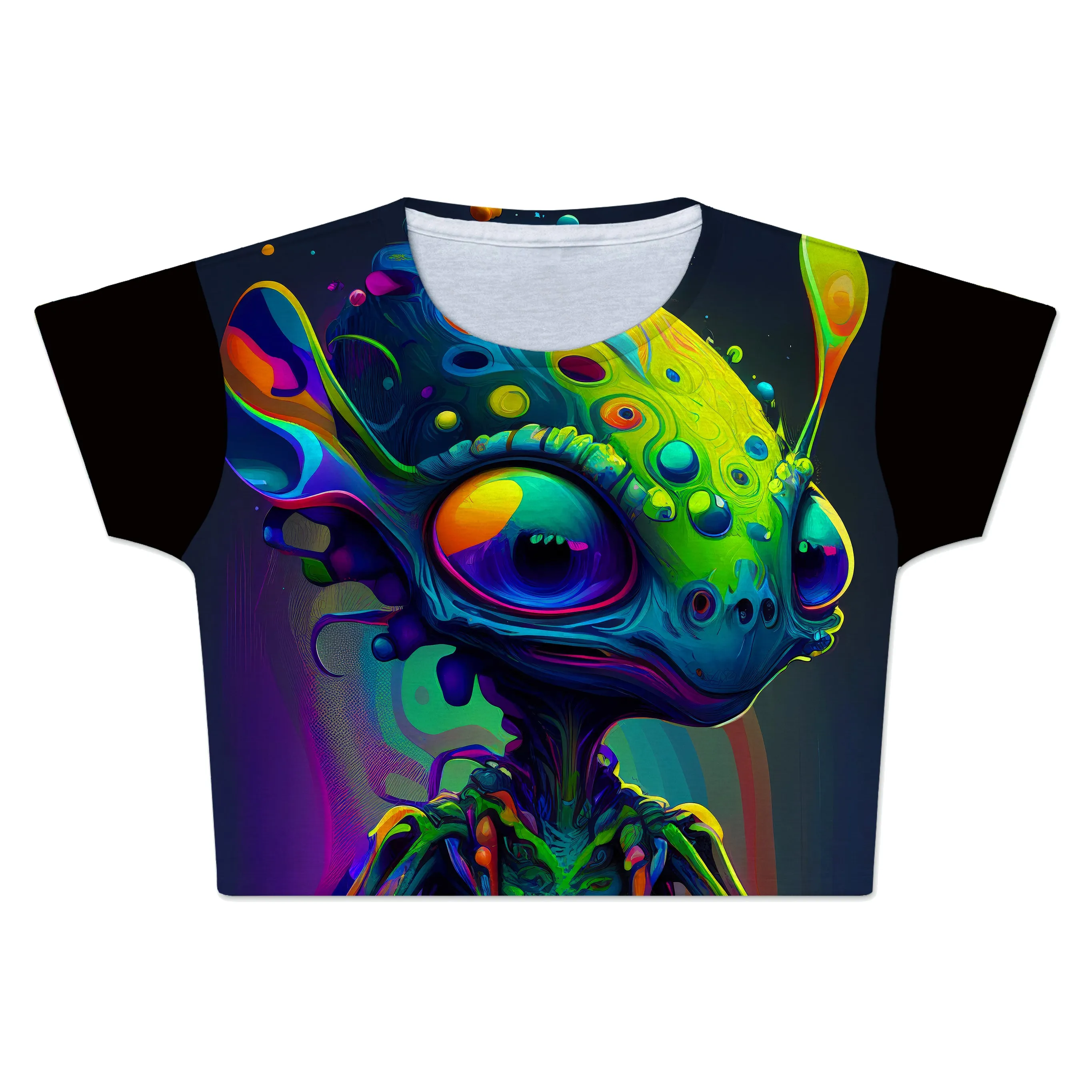 Friendly Visitors Crop Tee