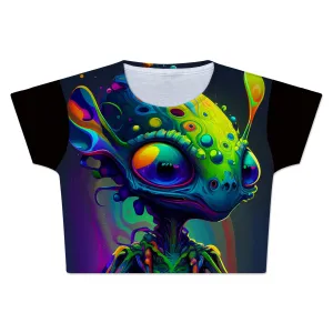 Friendly Visitors Crop Tee