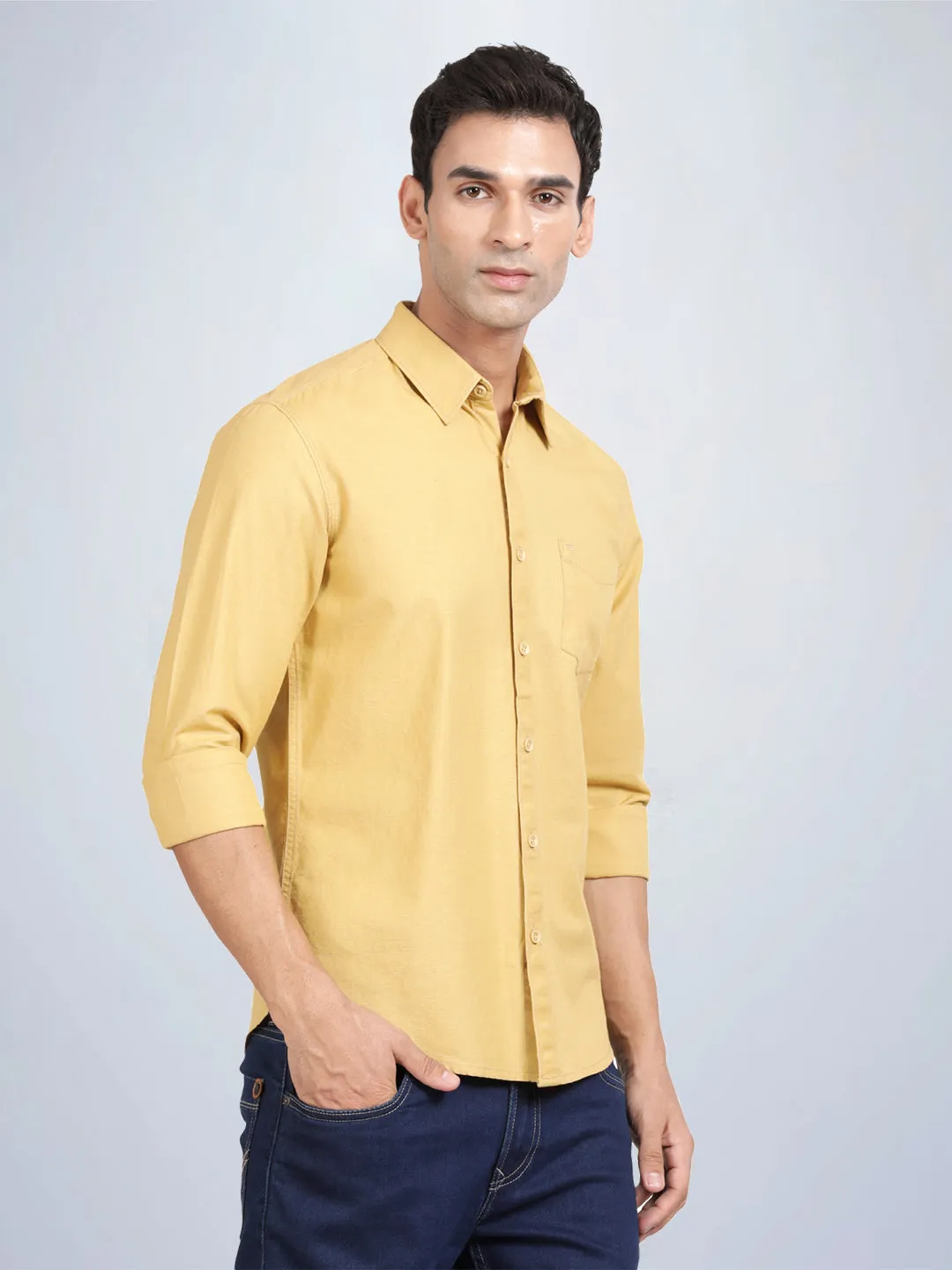 Full Sleeve Bamboo Cotton Linen Shirt