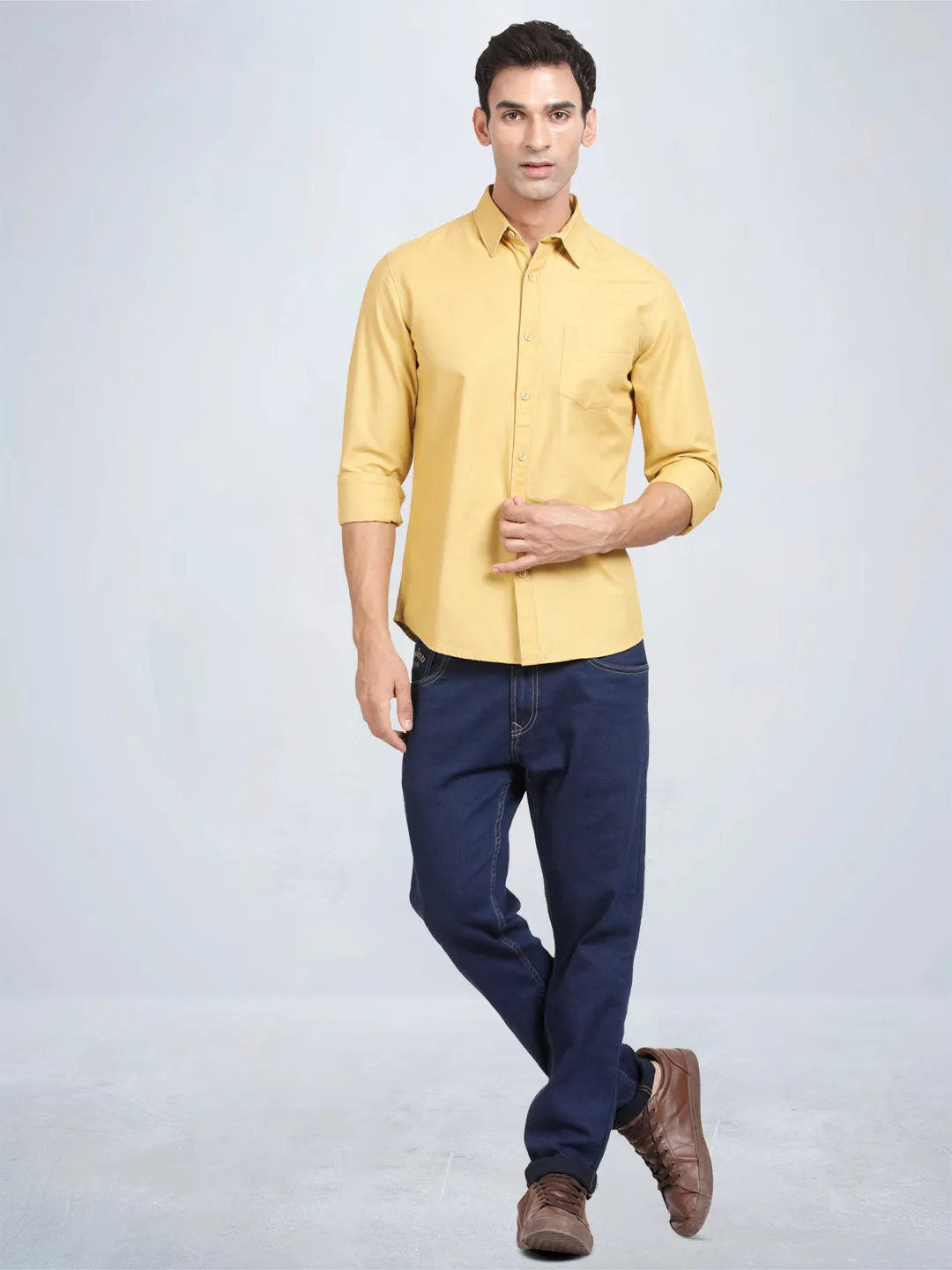 Full Sleeve Bamboo Cotton Linen Shirt