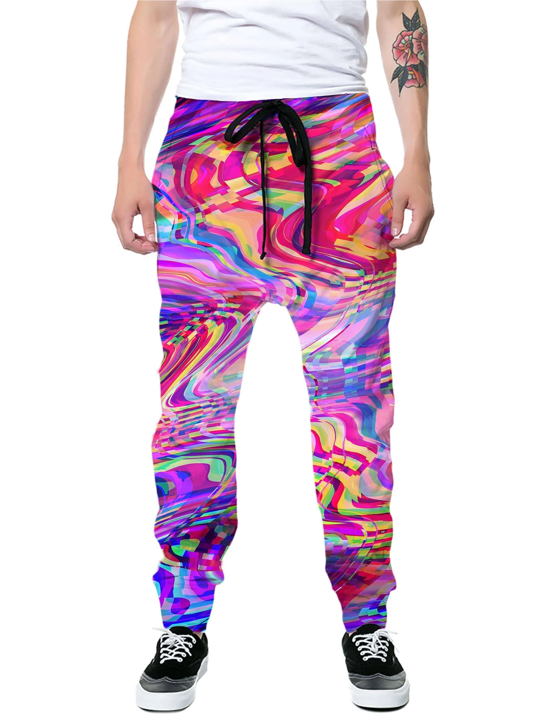 Glitch Waves T-Shirt and Joggers Combo