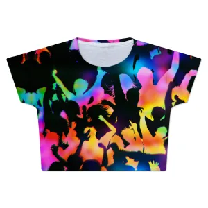 Good Vibes Crop Tee