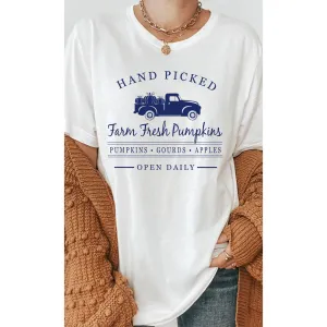 Hand Picked Farm Fresh Pumpkins T-shirt