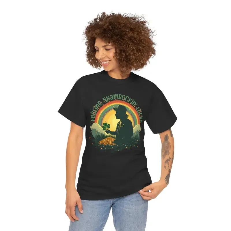 Heavy Cotton Feeling Shamrockin Lucky Tee