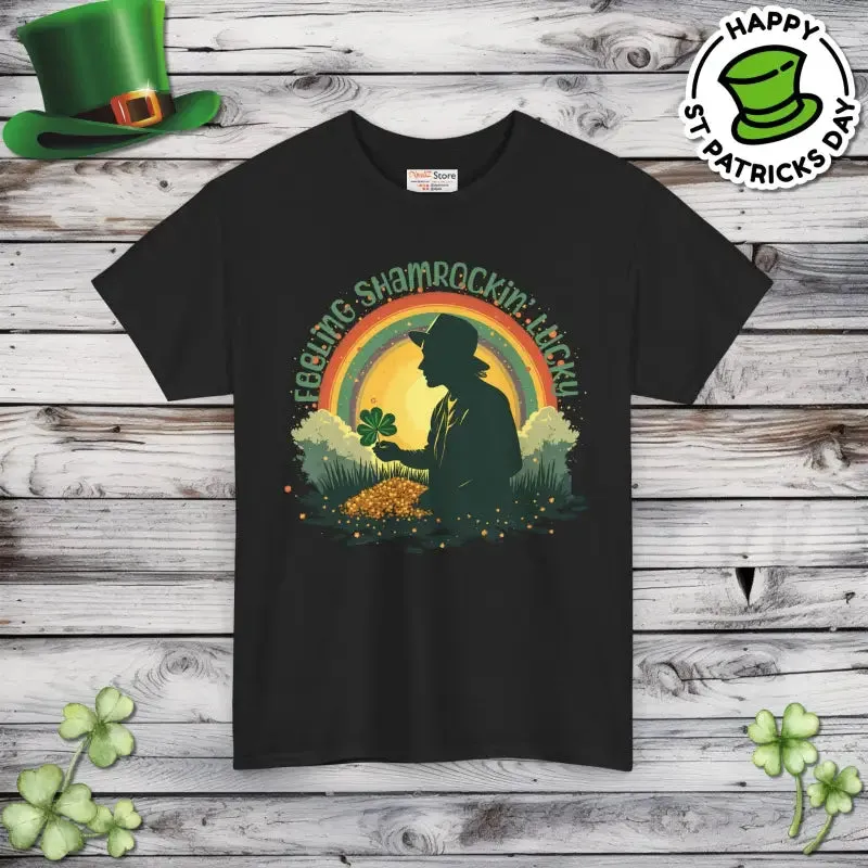 Heavy Cotton Feeling Shamrockin Lucky Tee