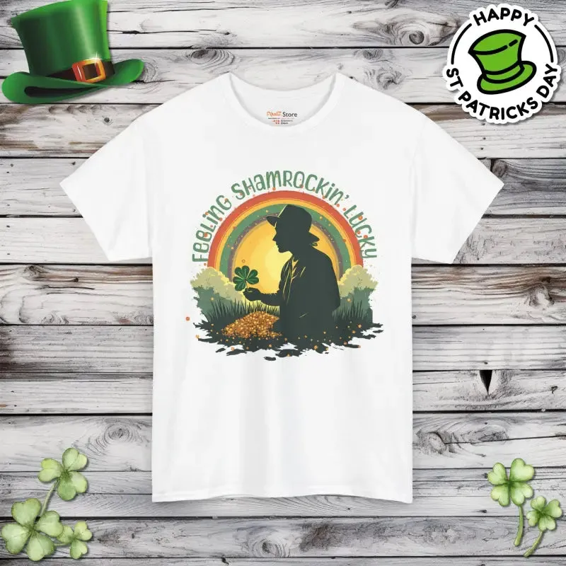 Heavy Cotton Feeling Shamrockin Lucky Tee