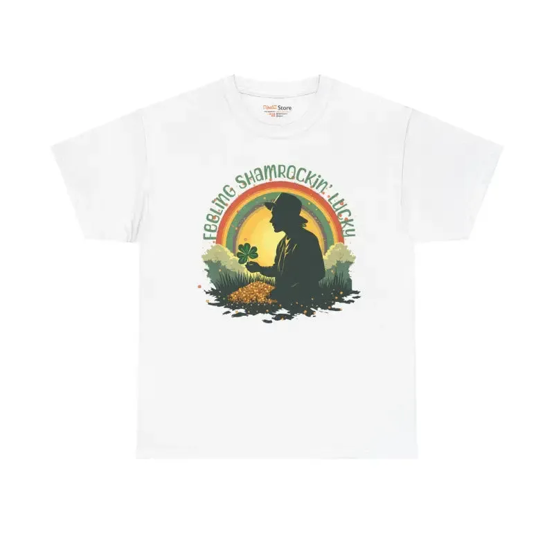Heavy Cotton Feeling Shamrockin Lucky Tee