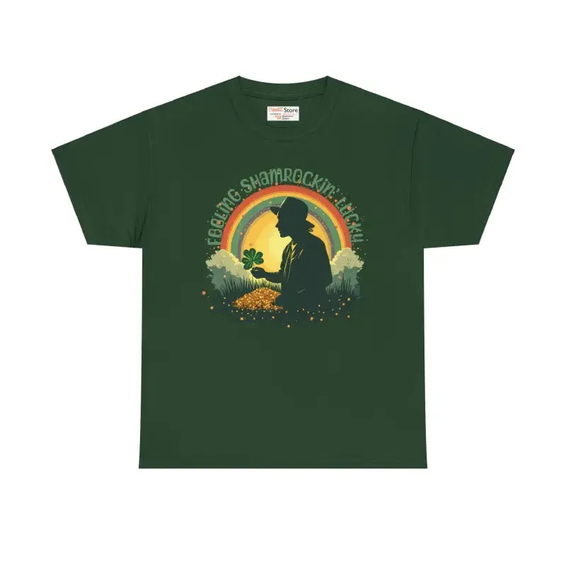 Heavy Cotton Feeling Shamrockin Lucky Tee