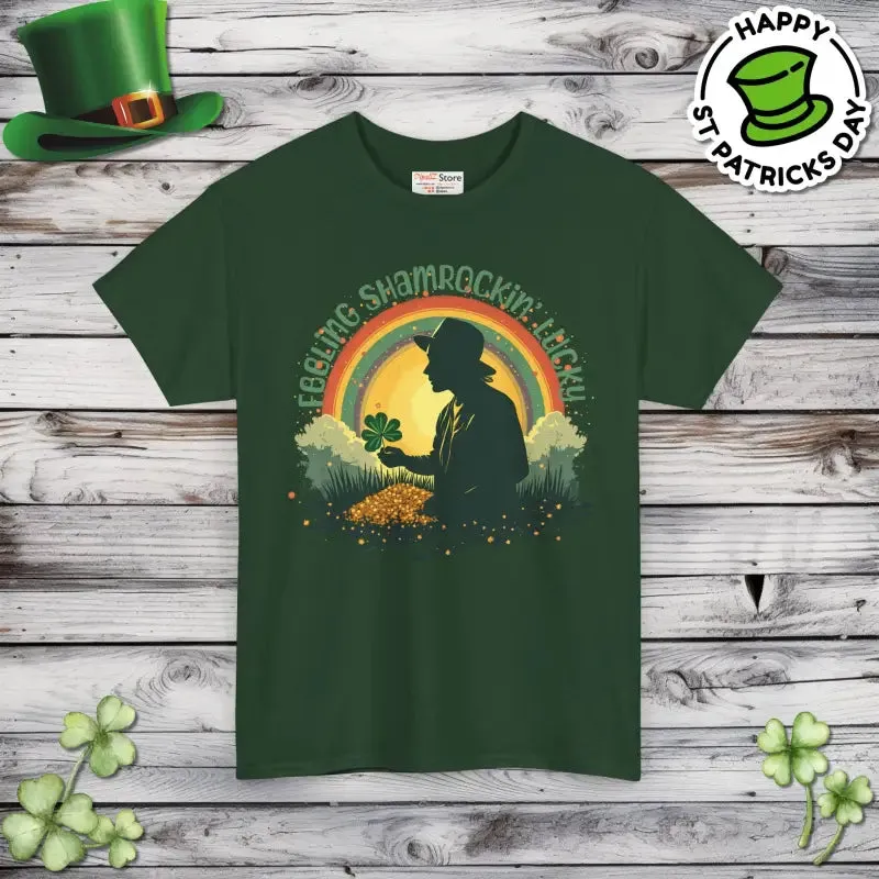 Heavy Cotton Feeling Shamrockin Lucky Tee