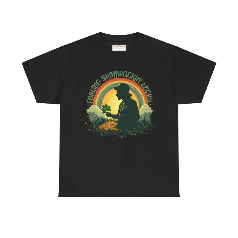 Heavy Cotton Feeling Shamrockin Lucky Tee