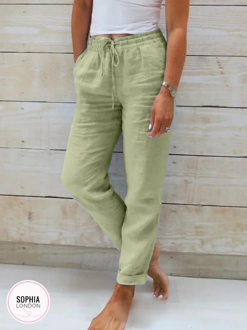 Jana - Linen Trousers
