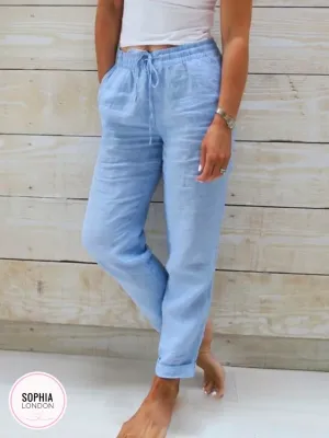 Jana - Linen Trousers