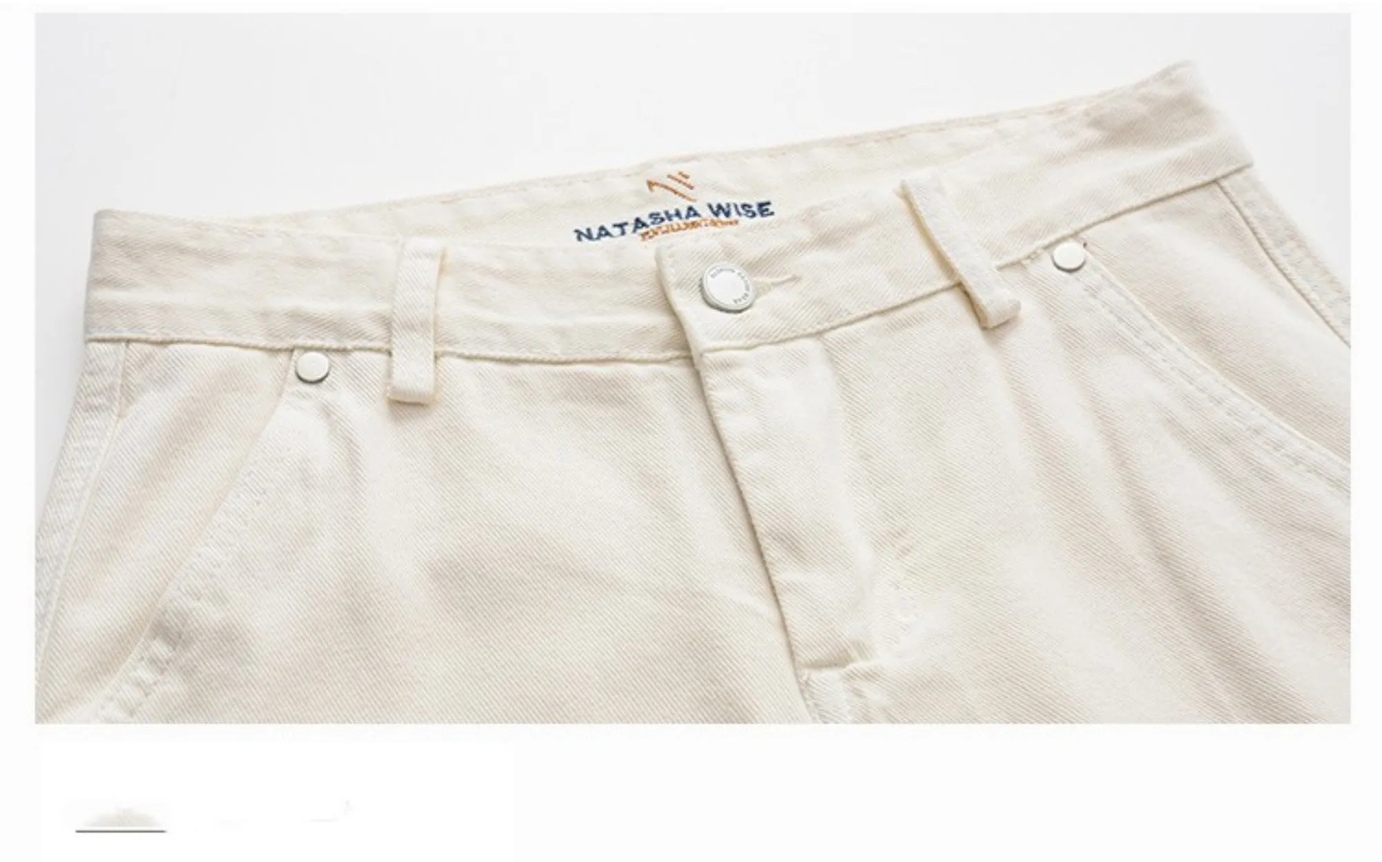 Japanese Minimalist And Versatile Casual Jeans