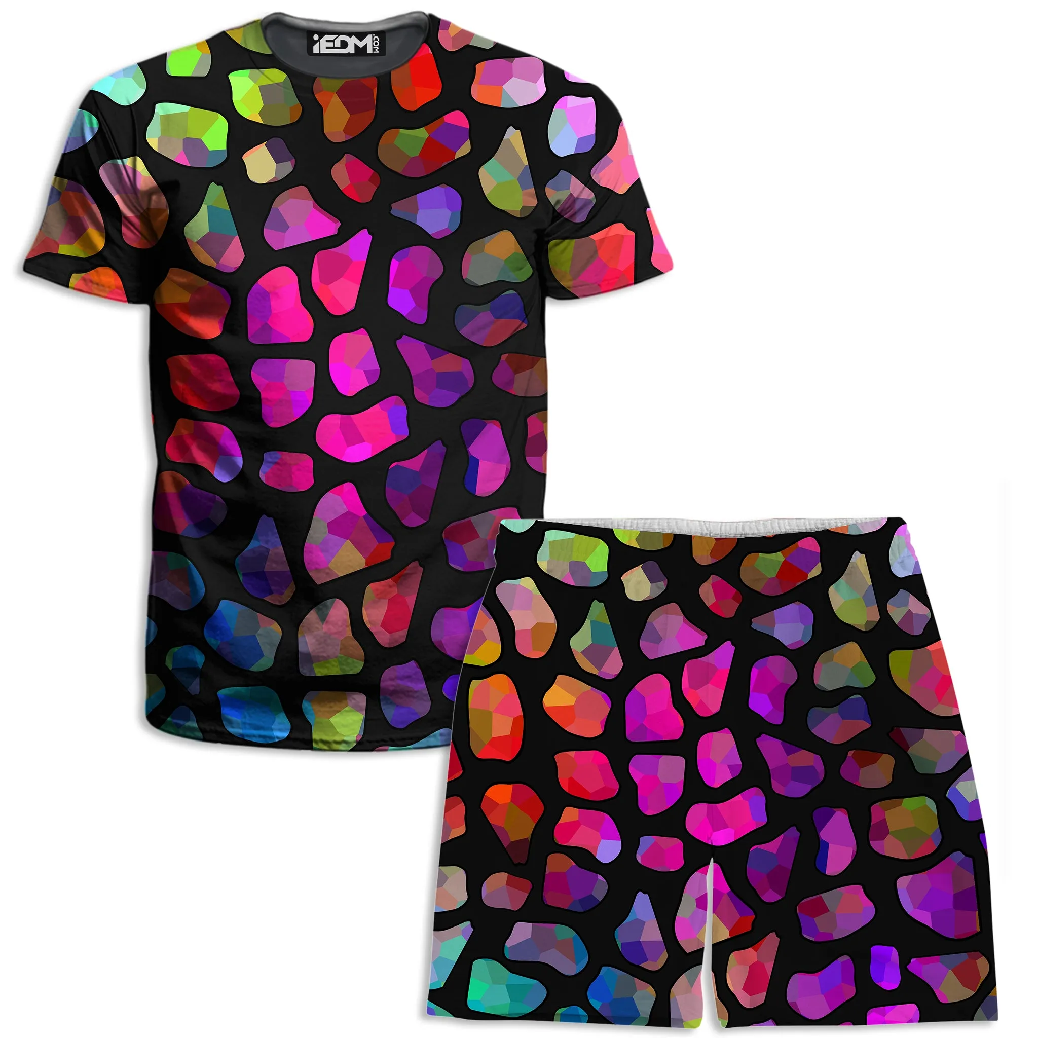 Jewel Giraffe Spots T-Shirt and Shorts Combo