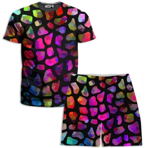 Jewel Giraffe Spots T-Shirt and Shorts Combo