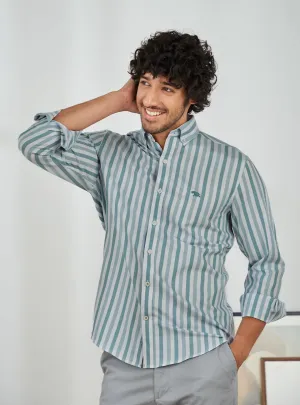 Juniper Blue Stripe Shirt