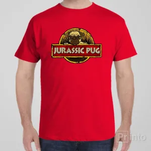 Jurassic pug - T-shirt