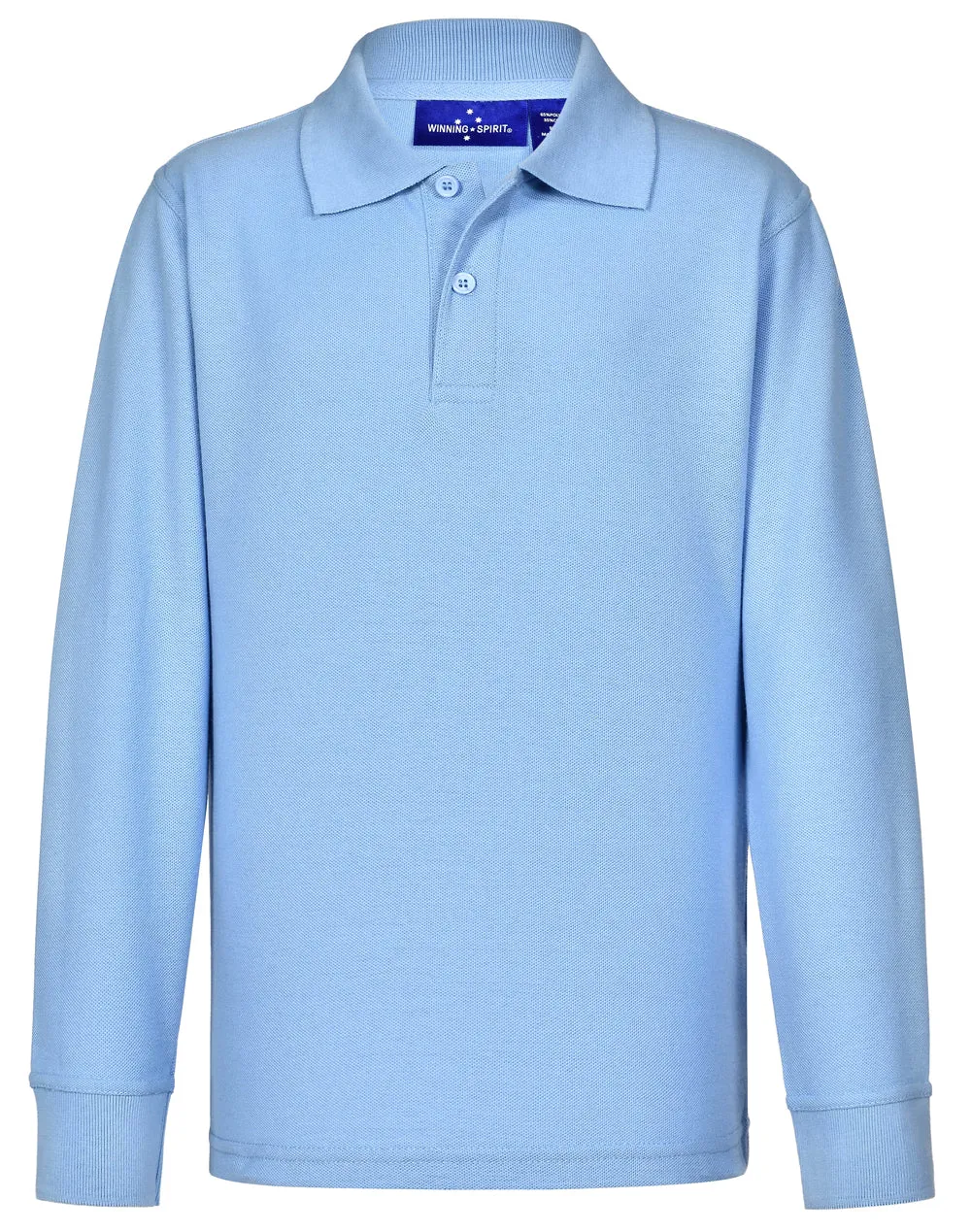 Kids Traditional Polo Tee- Long Sleeve