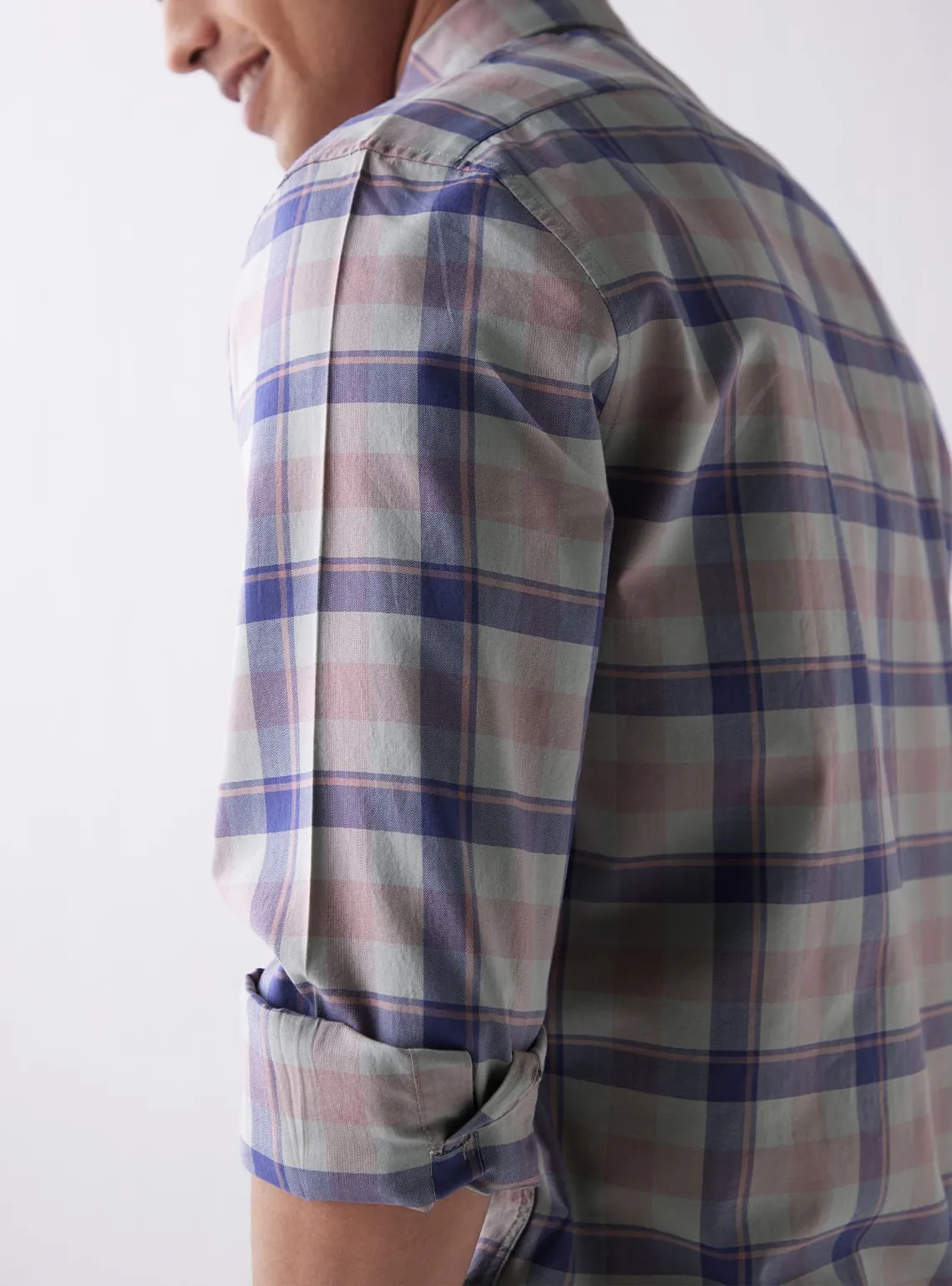 Lavender Meadow Check Shirt