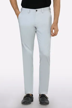 Light Blue Smart Fit Cotton Chino